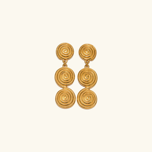[ElanLuxe]Marielle Gold Earrings