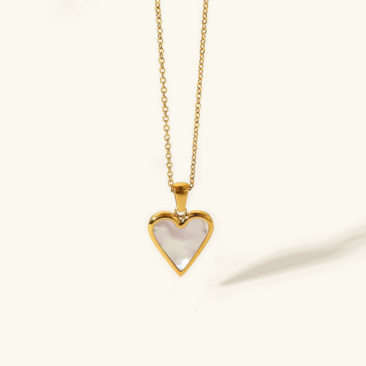 [ElanLuxe]Blythe Heart Necklace