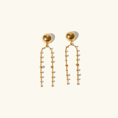 [ElanLuxe]Amabel Gold Earrings