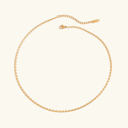 [ElanLuxe]Loraine Gold Chain Necklace