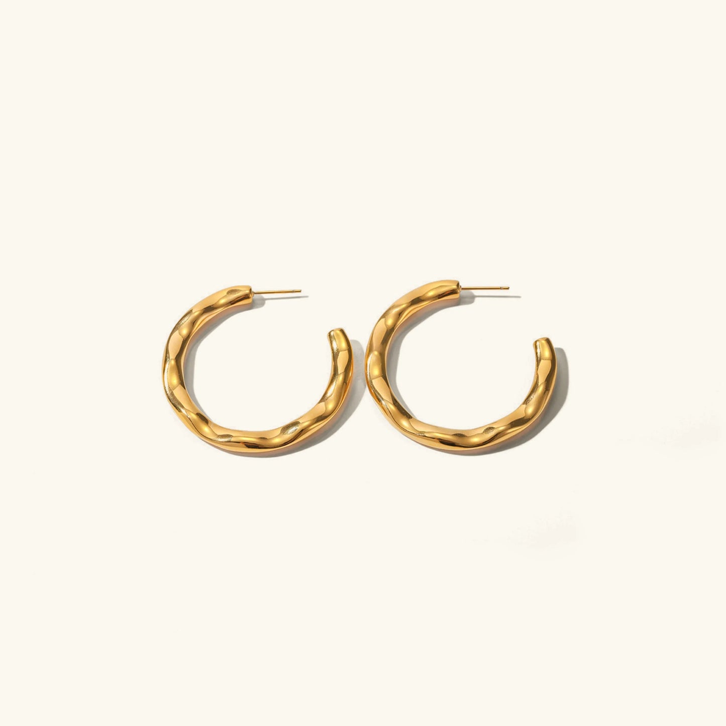 [ElanLuxe]Riley Gold Earrings