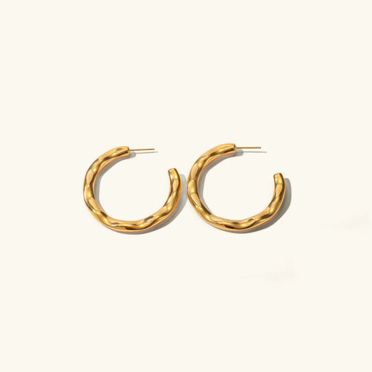 [ElanLuxe]Riley Gold Earrings