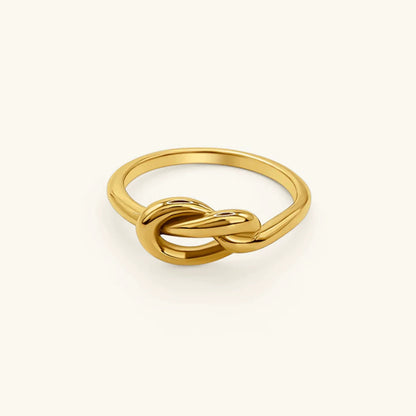 [ElanLuxe]Bellara Gold Knot Ring