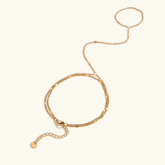 [ElanLuxe]Mimi Golden Hand Chain