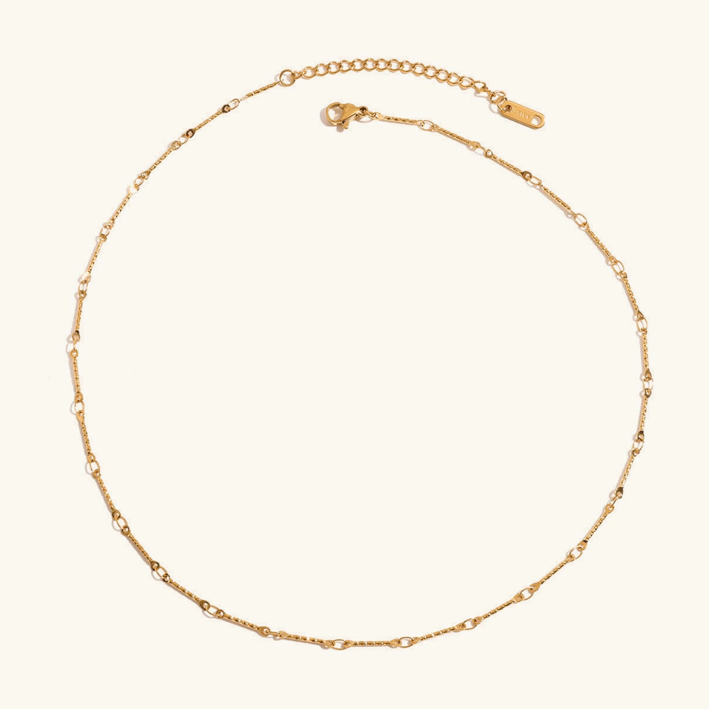 [ElanLuxe]Amy Linked Chain Gold Necklace