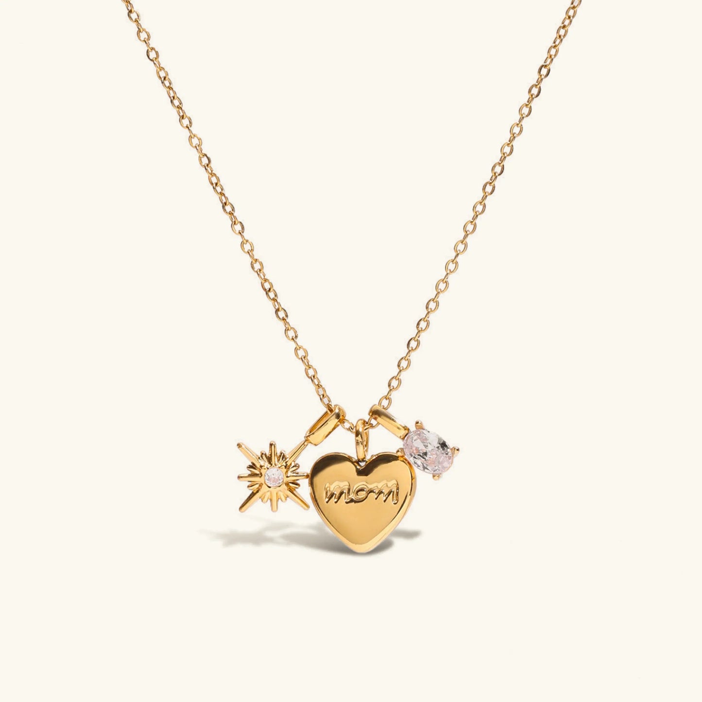 [ElanLuxe]A Mother's Appreciation Gold Locket