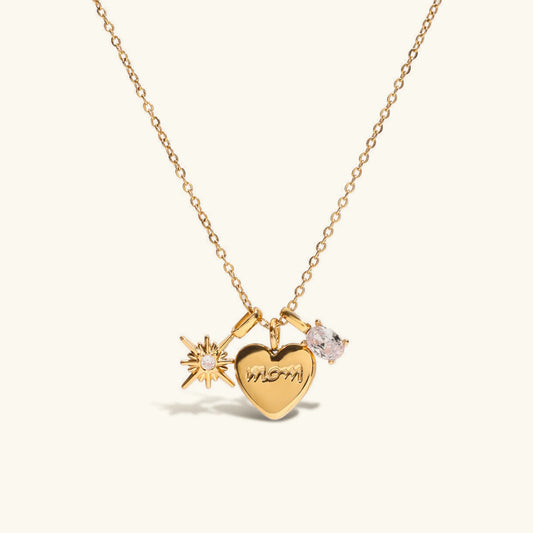 [ElanLuxe]A Mother's Appreciation Gold Locket