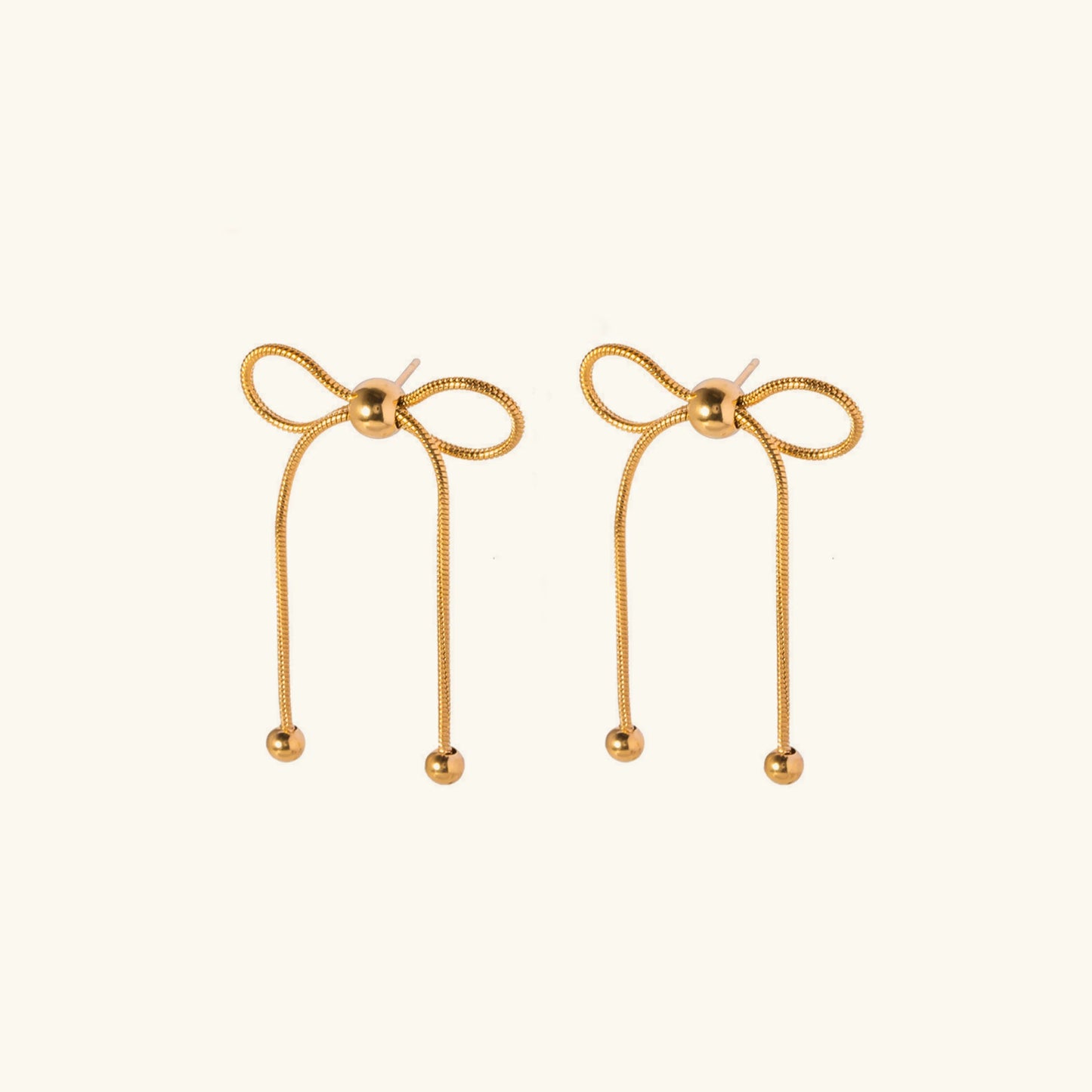 [ElanLuxe]Annie Gold Earrings