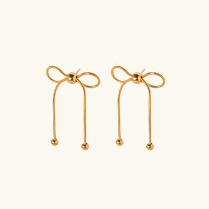[ElanLuxe]Annie Gold Earrings