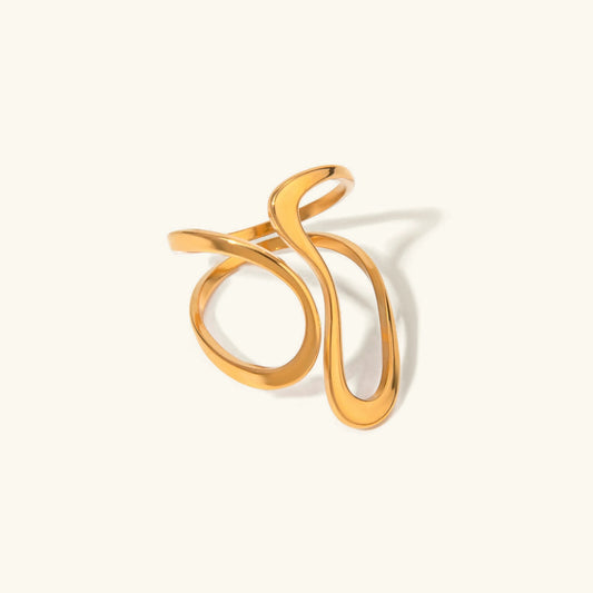 [ElanLuxe]Mosaic Gold Ring