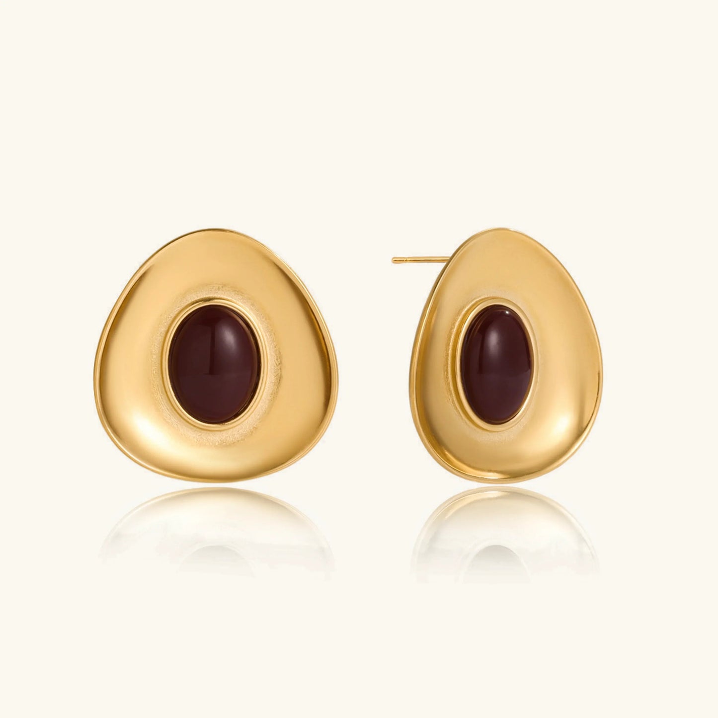 [ElanLuxe]Orissa Gold Enamel Earrings