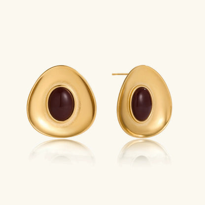 [ElanLuxe]Orissa Gold Enamel Earrings