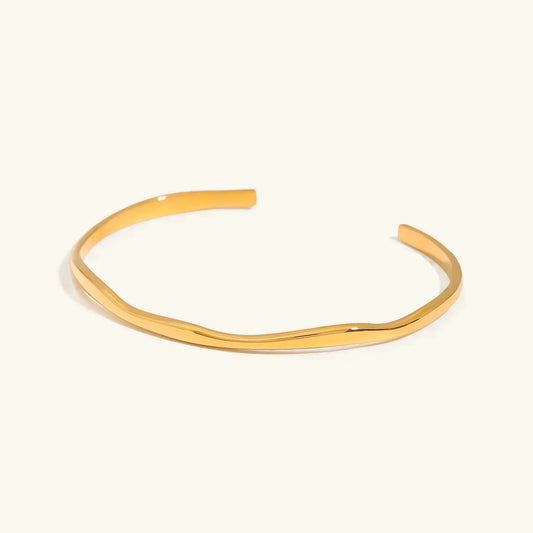 [ElanLuxe]Haisley Gold Bangle
