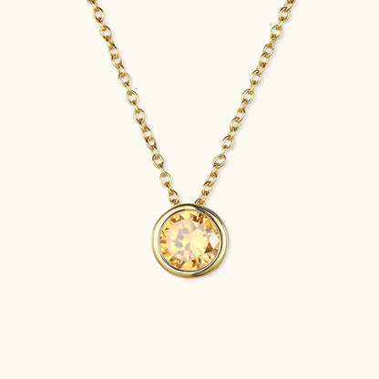 [ElanLuxe]Amelia Birthstone Necklace