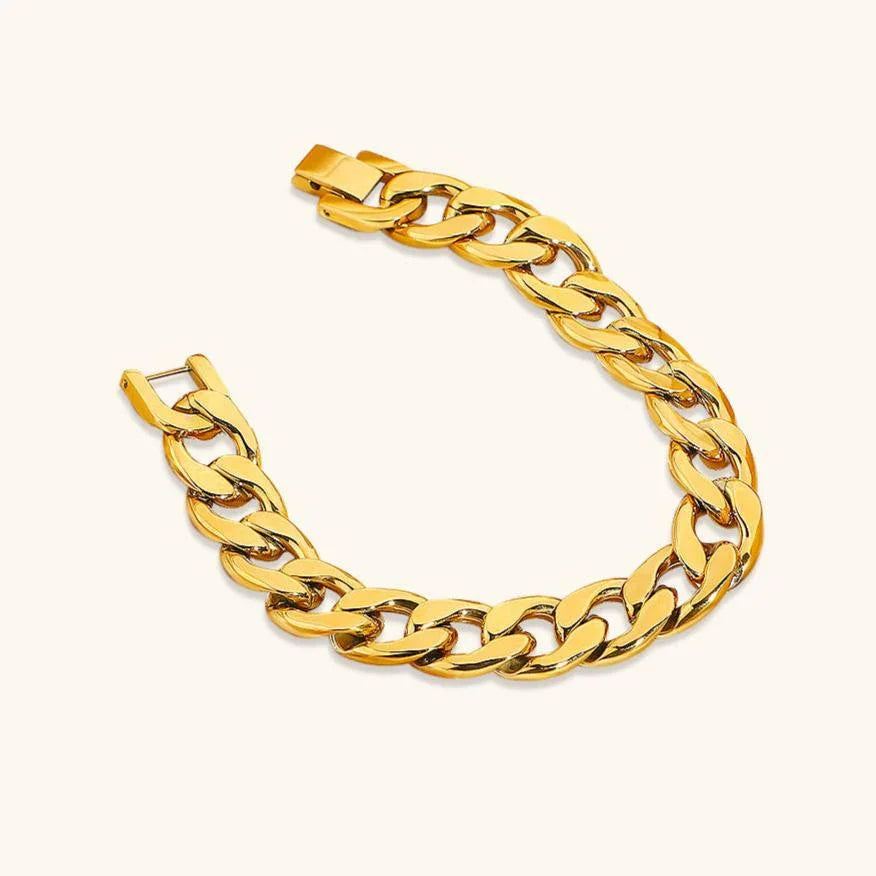 [ElanLuxe]Kayle Gold Chain Bracelet