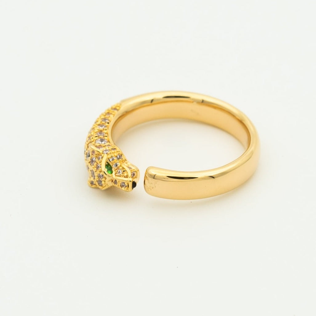[ElanLuxe Jewelry]PANTHERE RING DIAMOND 7.3MM