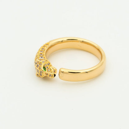 [ElanLuxe Jewelry]PANTHERE RING DIAMOND 7.3MM