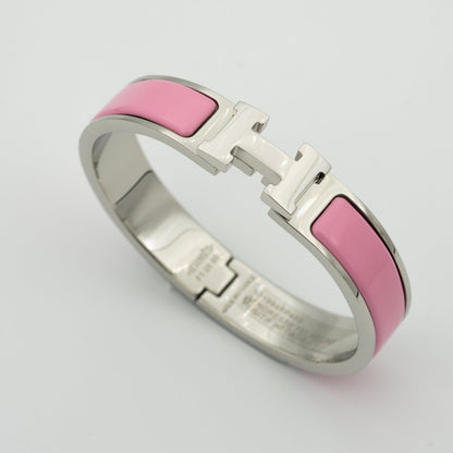 [ElanLuxe Jewelry]H PINK BRACELET
