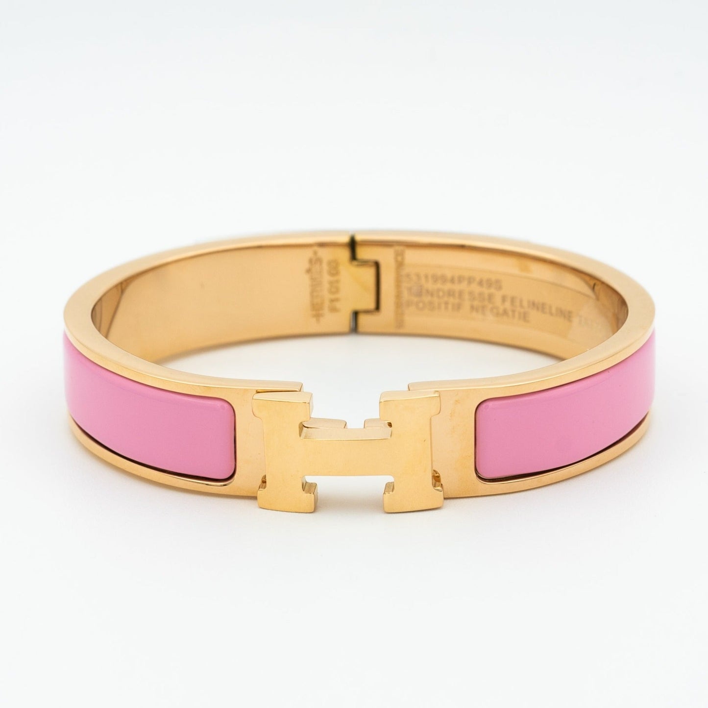 [ElanLuxe Jewelry]H PINK BRACELET