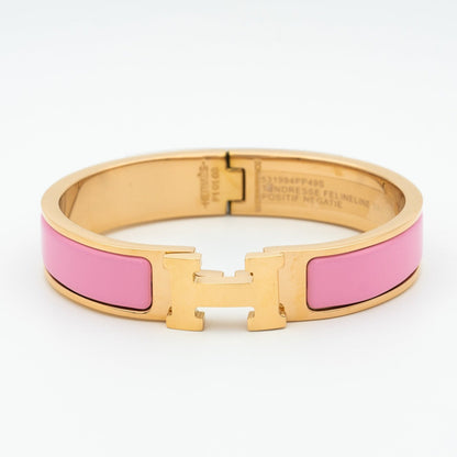 [ElanLuxe Jewelry]H PINK BRACELET