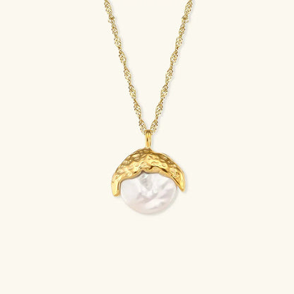 [ElanLuxe]Kimberly Pearl Necklace