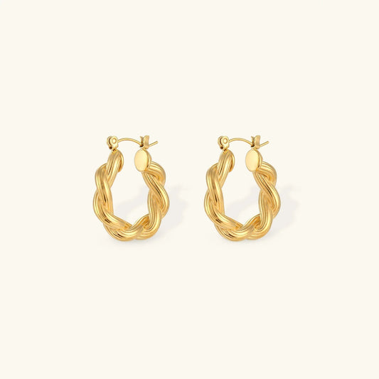 [ElanLuxe]Layla Hoop Earrings