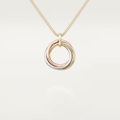 [ElanLuxe Jewelry]TRINITY LARGE NECKLACE