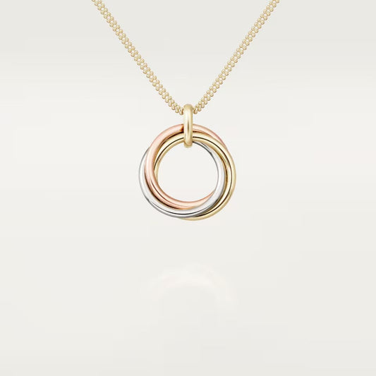[ElanLuxe Jewelry]TRINITY LARGE NECKLACE