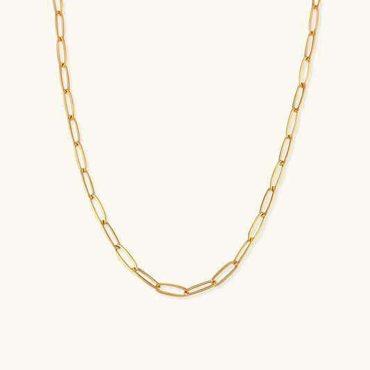 [ElanLuxe]Lena Golden Chain Necklace