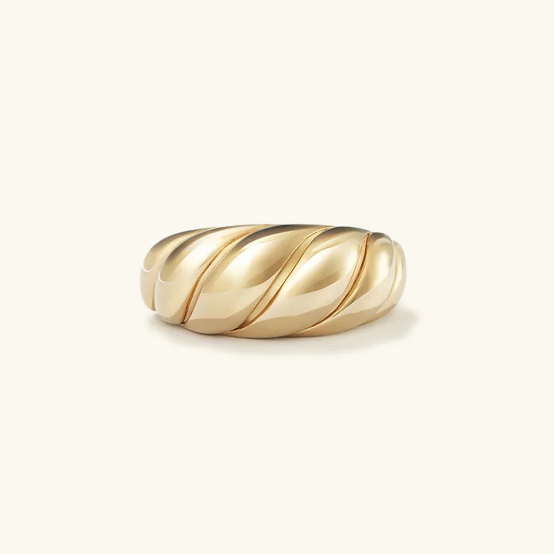 [ElanLuxe]Lorelei Gold Croissant Ring