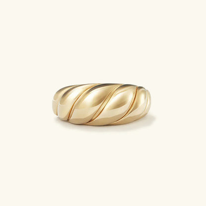 [ElanLuxe]Lorelei Gold Croissant Ring