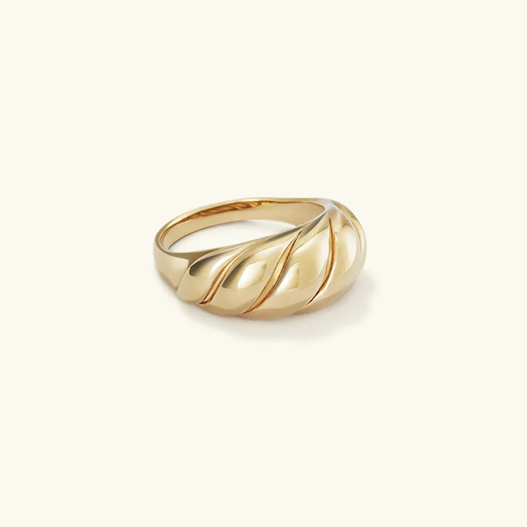 [ElanLuxe]Lorelei Gold Croissant Ring