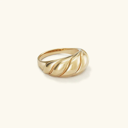 [ElanLuxe]Lorelei Gold Croissant Ring