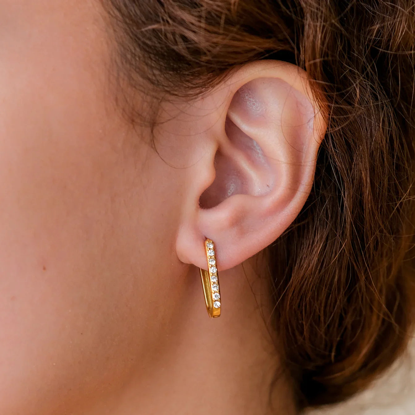 [ElanLuxe]Lumiya Hoop Earrings