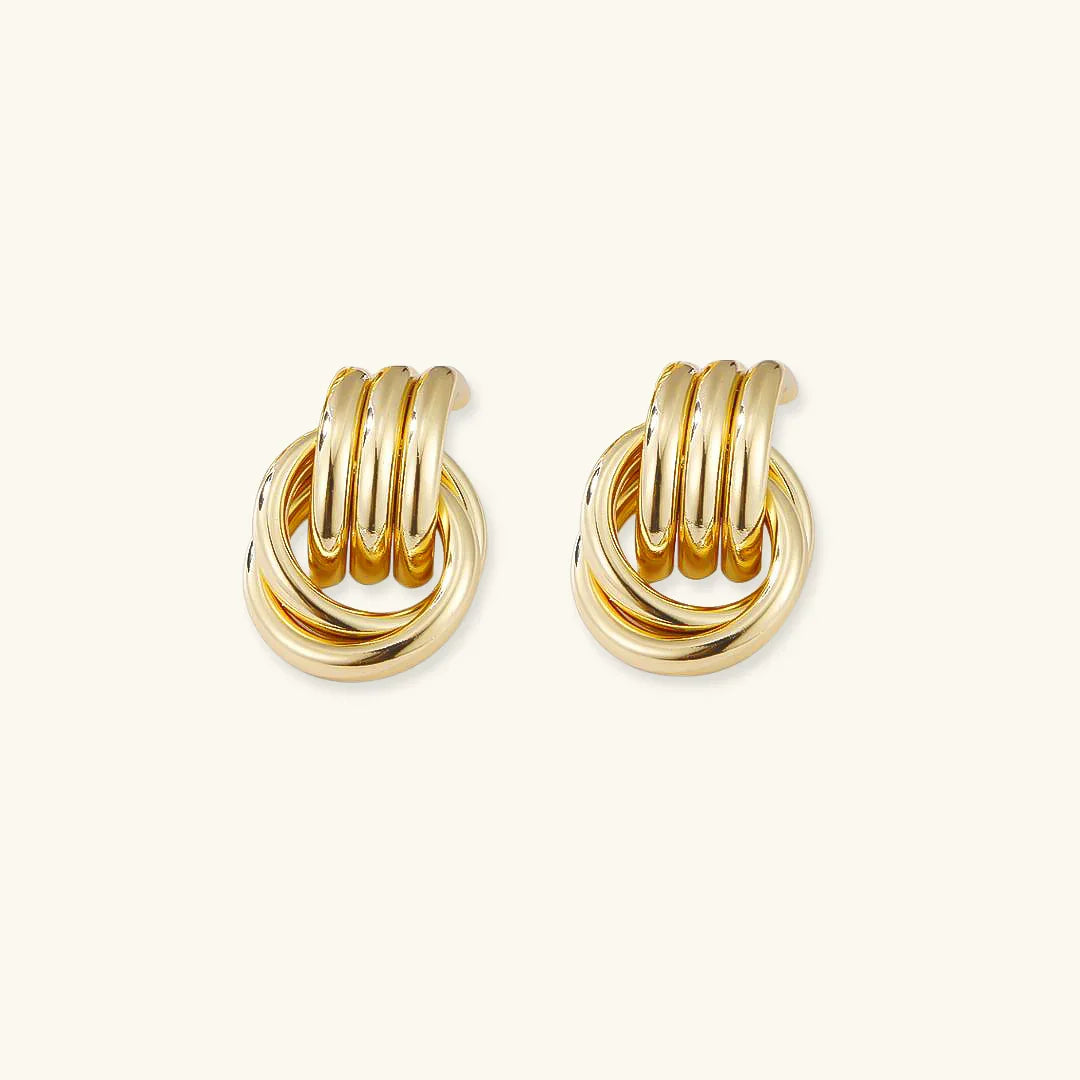 [ElanLuxe]Luna Layered Hoop Earrings