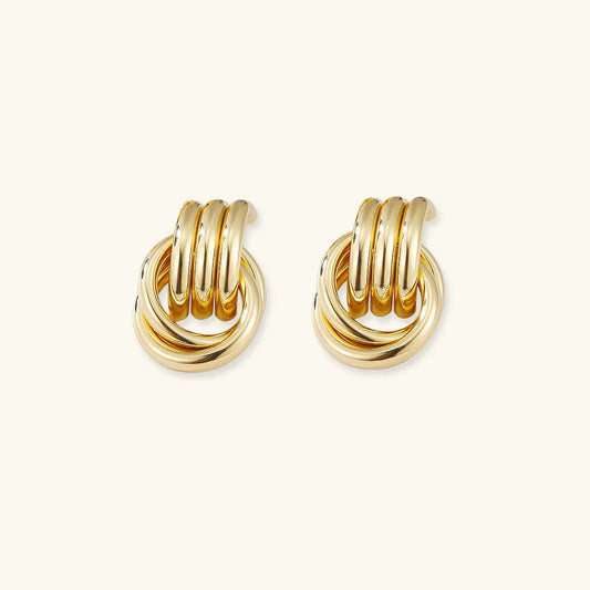 [ElanLuxe]Luna Layered Hoop Earrings