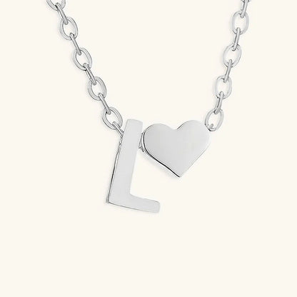 [ElanLuxe]Ria Initial Letter Gold Necklace