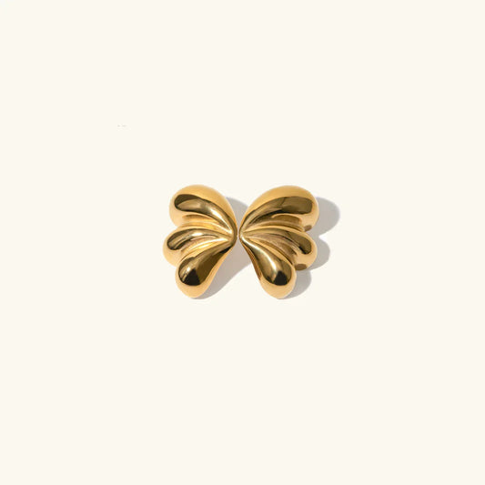 [ElanLuxe]Liesel Gold Butterfly Earrings