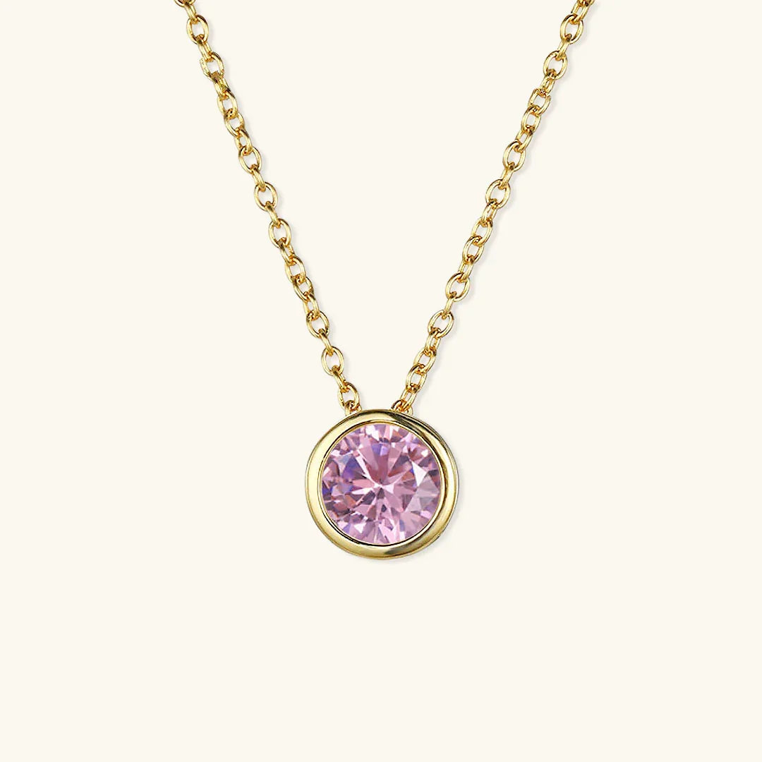 [ElanLuxe]Amelia Birthstone Necklace