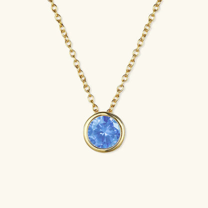 [ElanLuxe]Amelia Birthstone Necklace