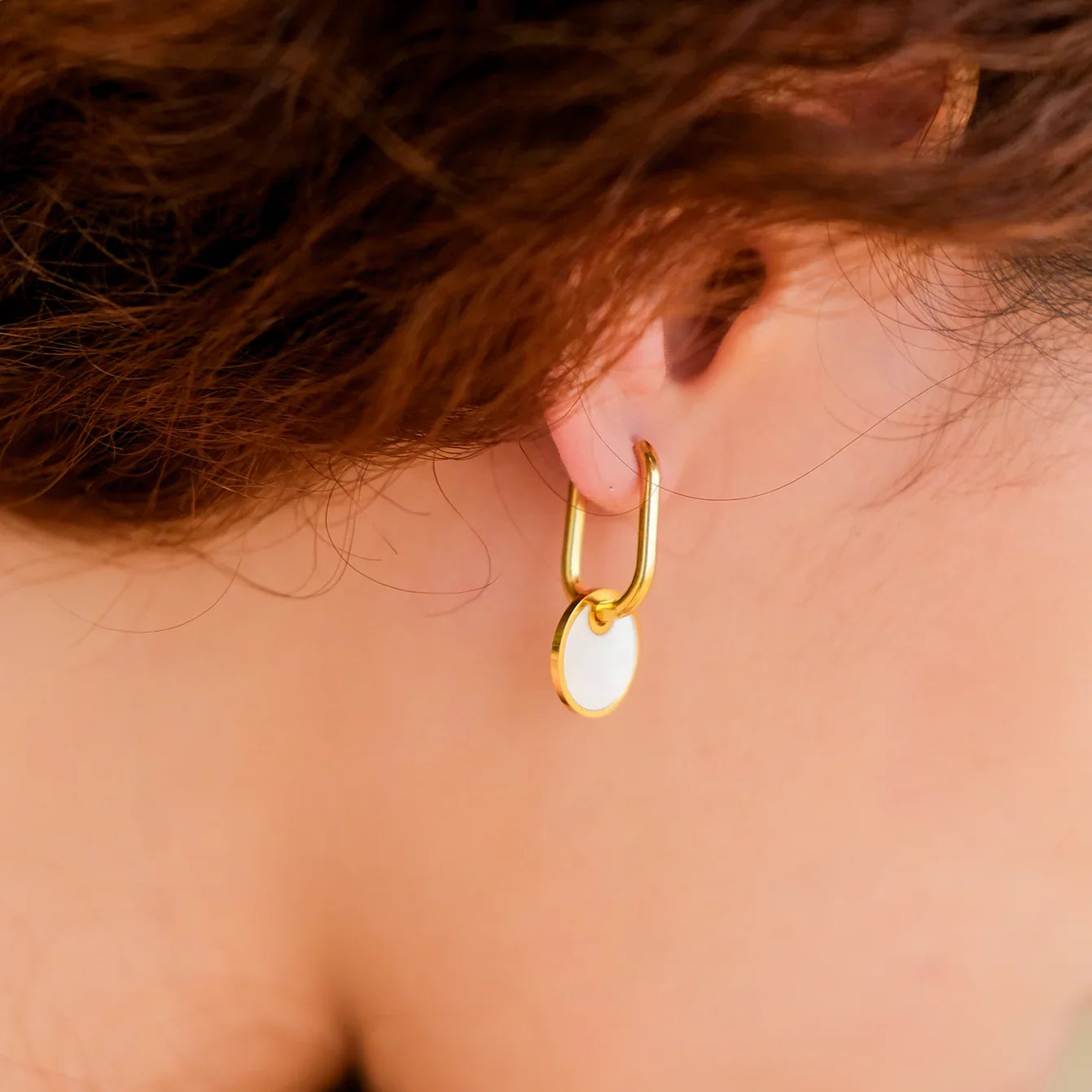 [ElanLuxe]Lora Gold Earrings
