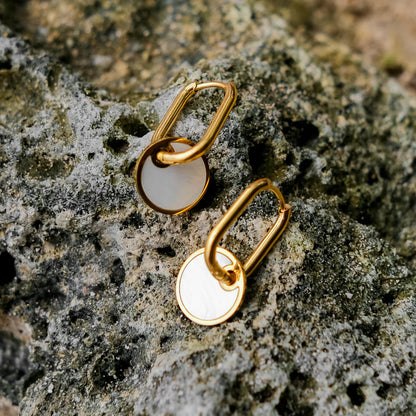 [ElanLuxe]Lora Gold Earrings
