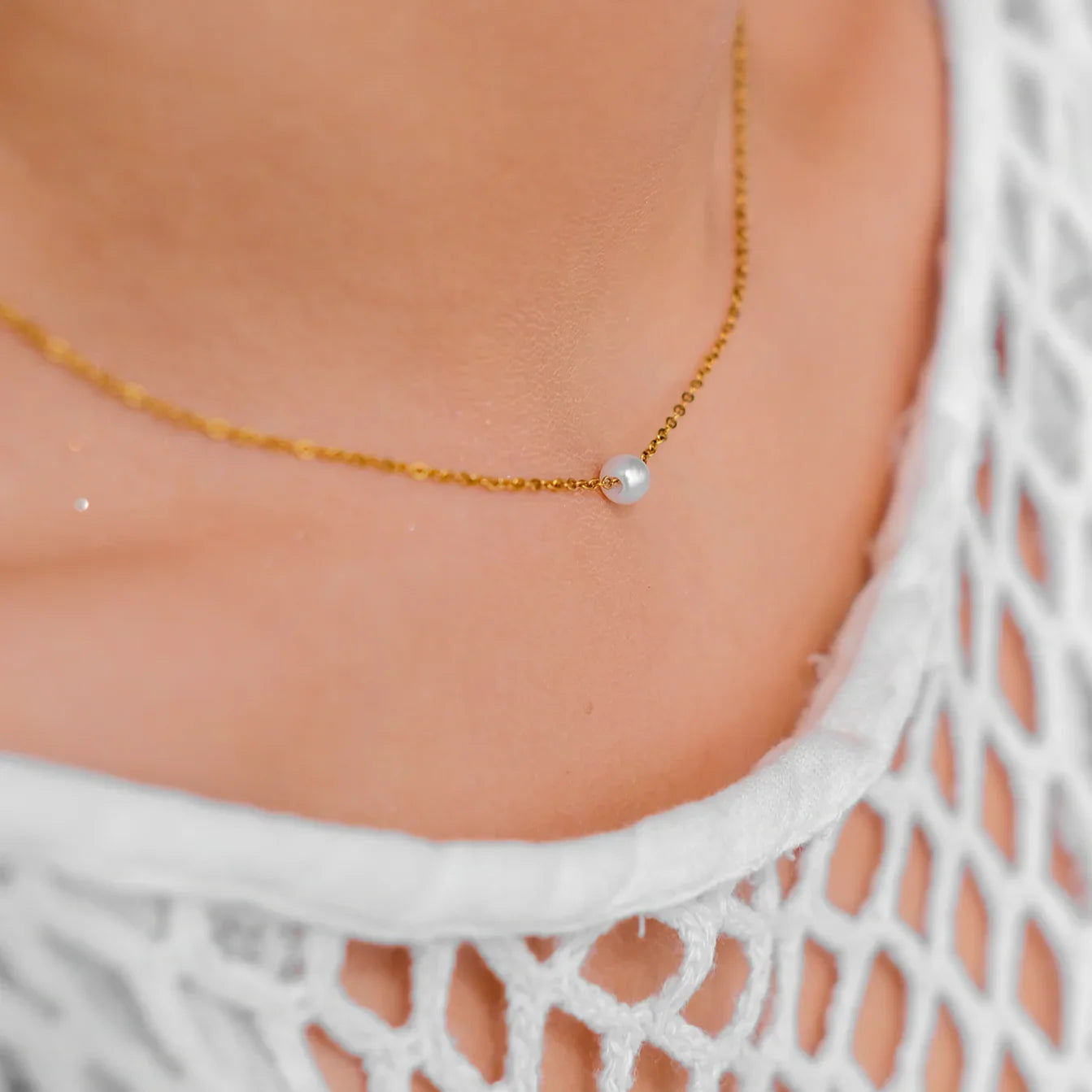 [ElanLuxe]Marianne Freshwater Pearl Necklace