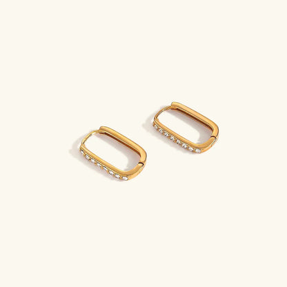 [ElanLuxe]Maya Gold Hoop Earrings