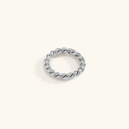 [ElanLuxe]Melody Gold Twist Ring