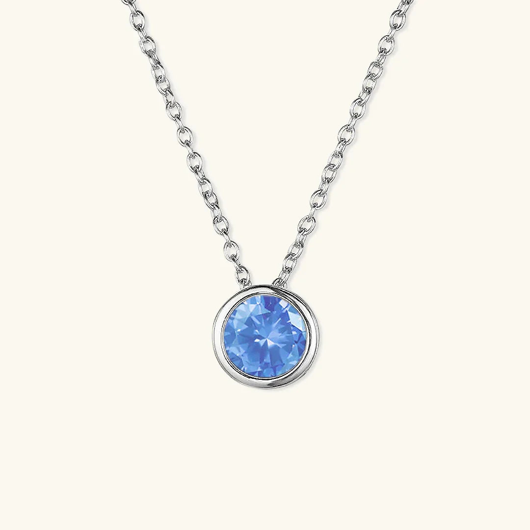 [ElanLuxe]Amelia Birthstone Necklace