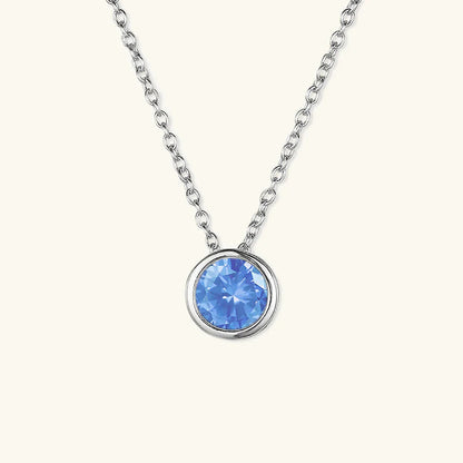 [ElanLuxe]Amelia Birthstone Necklace