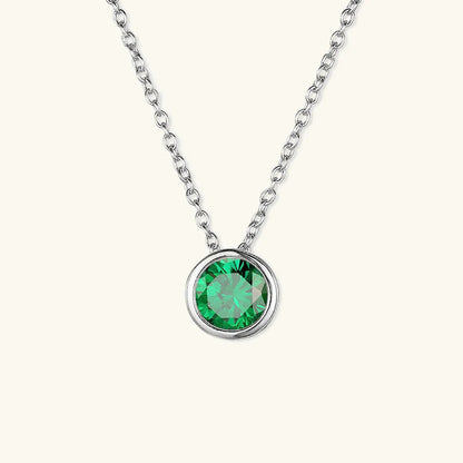 [ElanLuxe]Amelia Birthstone Necklace