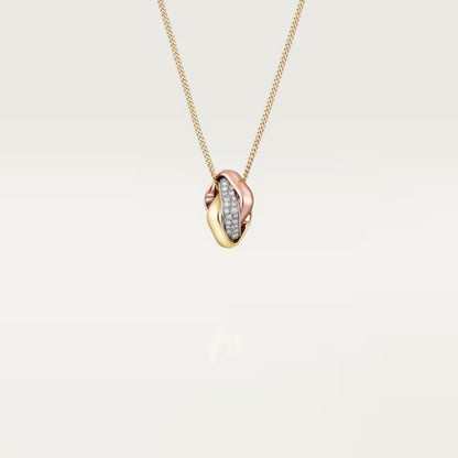 [ElanLuxe Jewelry]TRINITY CUSHION NECKLACE COLLECTION