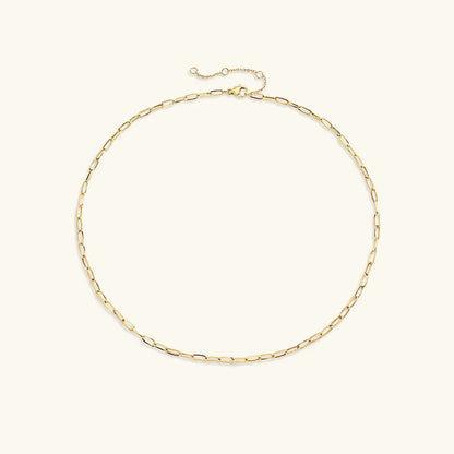 [ElanLuxe]Nadia Paperclip Chain Necklace